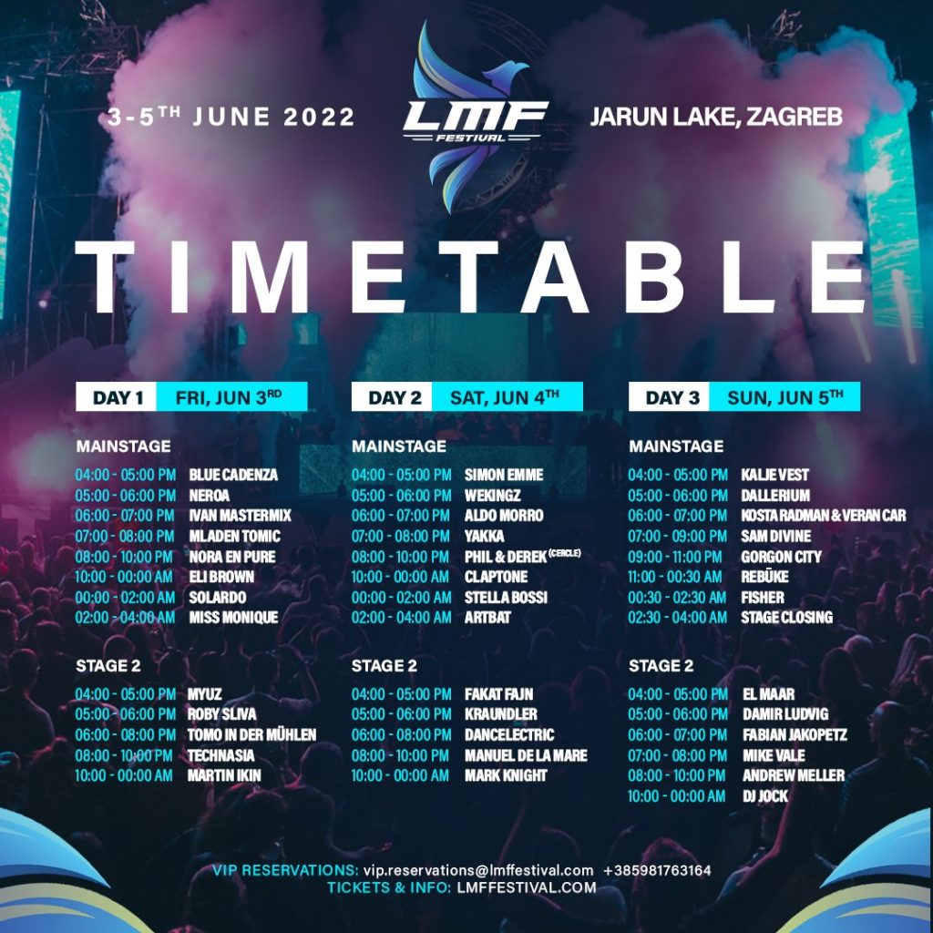 timetable lmf